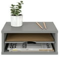 thumbnail image 2 of Ballucci File Organizer, 2-Tier Desk Paper Sorter Letter Tray, Stackable, Gray, 2 of 6