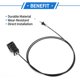 thumbnail image 4 of Cable de Liberación del Capó Unique Bargains No.GV9B56720 Cable de Pestillo del Capó para Mazda 6 2013-2019 1 Pcs, 4 of 6