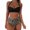 Black D, variant on ZQUUVOU Women's Bikini Set 2 Piece Matching Solid Color Swimsuit with Removable Padding Underwire Swimming Sun Black