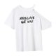 thumbnail image 4 of Camiseta para mujer, trajes elegantes de verano, ropa cómoda para mujer, cuello redondo para mujer M, 4 of 7