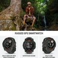 thumbnail image 3 of Garmin Instinct 3 50 mm Outdoor GPS Smartwatch SOLAR Black with Charcoal Band 010-02935-00 Bundle with 2 YR CPS Enhanced Protection Pack & Deco Essentials 2x Screen Protector, 3 of 12