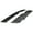 Black, variant on APS Compatible with Chevy Colorado 2004-2012 Main Upper Stainless Steel Black 8x6 Horizontal Billet Front Grill Grille Insert C65747J