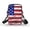 American Flag Pattern, variant on Owl Men, Women Messenger Bag Polyester Small Crossbody Bags with Shoulder Strap Sling Bag for Daily Use