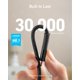 thumbnail image 2 of Cable de carga Anker Powerline+ II Lightning de 3 m para iPhone MFi, 2 of 6