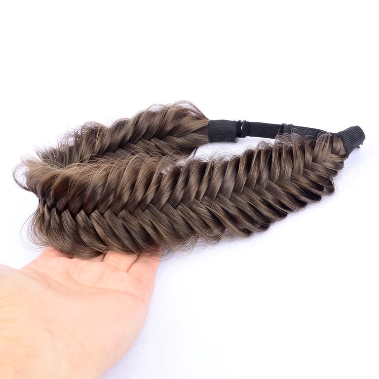DIGUAN Wide Fishtail 2 Strands Synthetic Hair Braided 