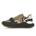 thumbnail image 2 of Burberry Men's Ramsey Vintage Check Suede Leather Sneakers Grey Archive Beige Shoes, from StockX, 2 of 5