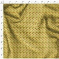 thumbnail image 4 of Soimoi Poly Georgette Fabric Leaves & Poppy Floral Printed Fabric 1 Yard 52 Inch Wide, 4 of 6