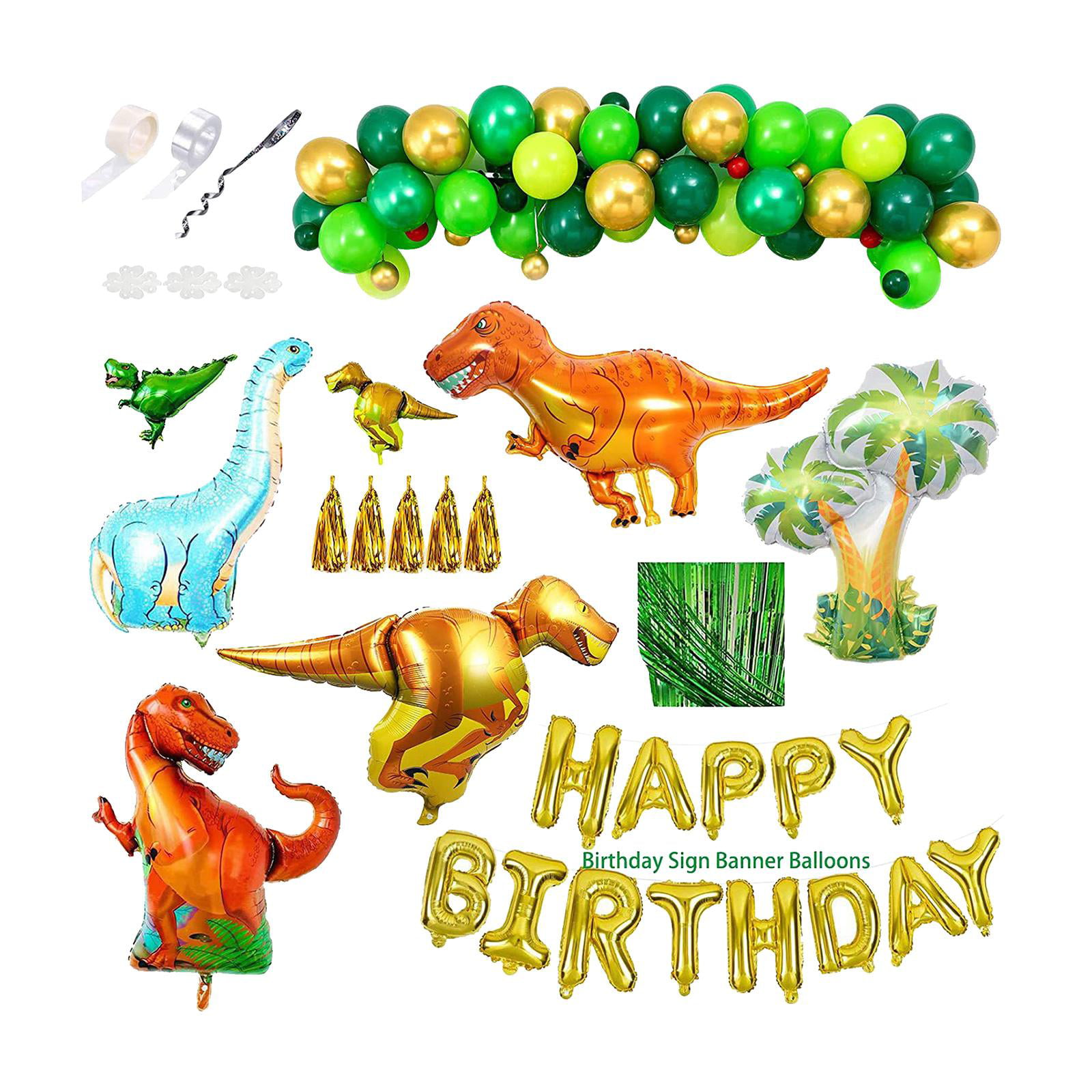 dinosaur Foil Balloon Birthday party decoration Kids Toy animal zoo theme ballTB 