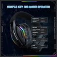 thumbnail image 4 of Siivton Wireless Bluetooth Gaming Headset with 2.4G Mode, 1000mAh Battery, 80H Playtime, with Mic for PS5/PS4/Switch/ PC/Phone, 4 of 11