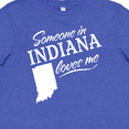 thumbnail image 4 of Inktastic Someone in Indiana Loves Me Youth T-Shirt, 4 of 5