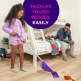 thumbnail image 3 of WetJet Floor Mop Starter Kit (1 Spray Mop, 5 Mopping Pads, 1 Floor Cleaner Liquid Solution): Multi - Surface Cleaning, Purple, Plastic, 3 of 9