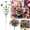 A1/12.59"/1PC, variant on 2PCS Patriotic Artificial Flowers Stems,Red White Blue Star Stripes Floral Picks,4th of July Independence Day Fake Flowers,Plastic Flowers for 250th Anniversary,Independence Day,Party Decor
