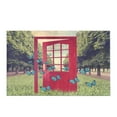 thumbnail image 2 of CADecor Open Door in Green Garden and Flyng Butterflies Bath Rug Bathroom Mat Doormat 30x18 inches, 2 of 2
