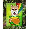 thumbnail image 3 of Carolines Treasures BB1969GF Shiba Inu St. Patricks Day Flag Garden, 3 of 3
