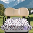 thumbnail image 3 of XYZCANDO Golf Cart Seat Covers with Pockets with 4 Front Pockets, Compatible with Golf Carts Sports Golf Cart Cushion Covers(Flag Golf), 3 of 8