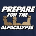 thumbnail image 3 of CafePress - Prepare For The Alpacalypse Dark T Shirt - Men's Classic Graphic Cotton T-Shirt, 3 of 4