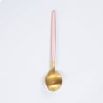 thumbnail image 1 of Nvzi 4Pcs Stainless Steel Tea Spoons For Home, Kitchen Restaurant-Gond Pink, 1 of 5