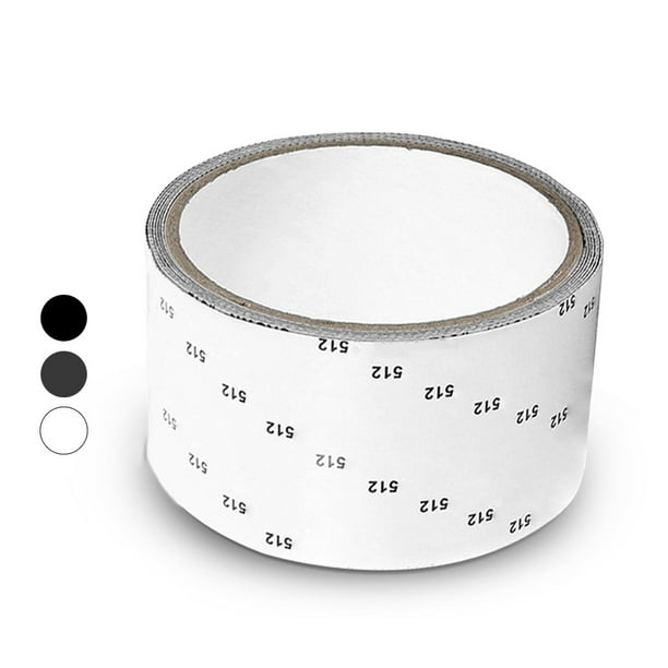 Advancent Cinta de reparación de parche de pantalla de ventana, adhesivo fuerte transpirable, cintas de agujeros de fibra de vidrio de 3 capas, Cubiertas para muebles de jardín Blanco Advancent HA007613-03