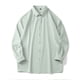 thumbnail image 1 of Blusa y camisa de manga larga con cuello vuelto para hombre, moda de color liso, informal, versátil, con solapa y botones, abrigo de poliéster de manga larga para hombre, 1 of 3