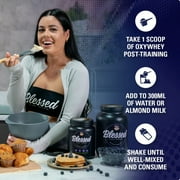 Blessed Vegan Protein Powder - Plant Based Protein Powder Meal Replacement Protein Shake, 23g of Pea Protein Powder, Dairy Free, Gluten Free, Soy Free, No Sugar Added, 30 Servings (Vanilla Chai)