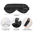 thumbnail image 7 of Sleep Mask Blackout Adjustable Eye Sleeping Mask Blindfold for Sleeping Travel Office Blue Rainbow Printed, 7 of 7