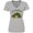 AC-Heather Grey, variant on Inktastic Brake for Turtles- Turtle Crossing Women's V-Neck T-Shirt