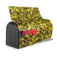 thumbnail image 3 of Pofeuu Yellow Butterflies Print Mailbox Covers Letterbox Cover Mailbox Wrap for Home Garden Yard Outdoor Decor -25.5x21 in, 3 of 8