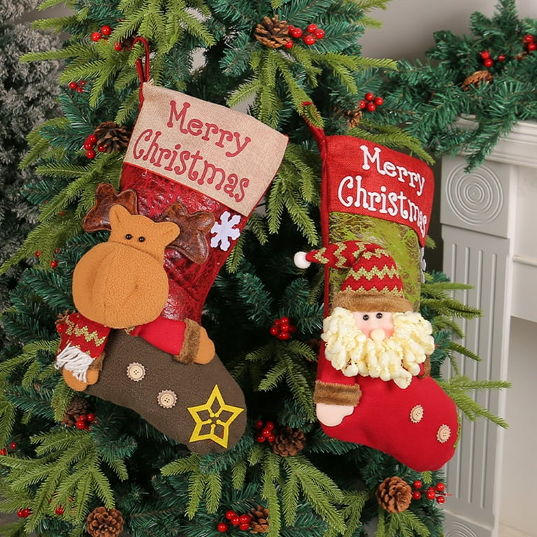 ZDWQFA Christmas Stockings, 18.5