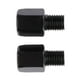 thumbnail image 4 of 5x Espejo retrovisor lateral para motocicleta Scooter RH 10 mm - Adaptador RH 10 mm Negro , 6 piezas, 4 of 8