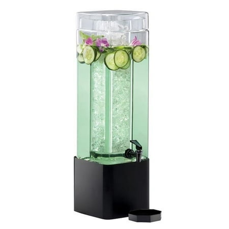 

2 gal Mission Beverage Glass Dispenser Square - 7 x 9 x 19 in.