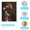 thumbnail image 3 of Diamond Art Kits for Adults, Medieval Knight DogDiamond Painting Kits for Beginners, Frameless Round 5D Full Drill Diamonds Art Gem Art Crafts Home Decor Gifts, 3 of 8