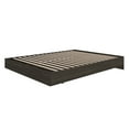 thumbnail image 6 of Nexera Full Size Platform Wood Bed Frame, Ebony, 6 of 7