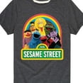 thumbnail image 3 of Sesame Street - Group Elmo and Friends - Toddler and Youth Short Sleeve Graphic T-Shirt, 3 of 5
