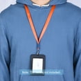 thumbnail image 5 of Uxcell Neck Lanyards, Flat Strap Lanyard Swivel Hook Clip Badge Holder ID Card Orange 5 Pack, 5 of 5