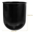 thumbnail image 2 of unbranded 3Ud Cepillo Para Inodoro Negro Con Y Funcionalidad Máxima, 2 of 8