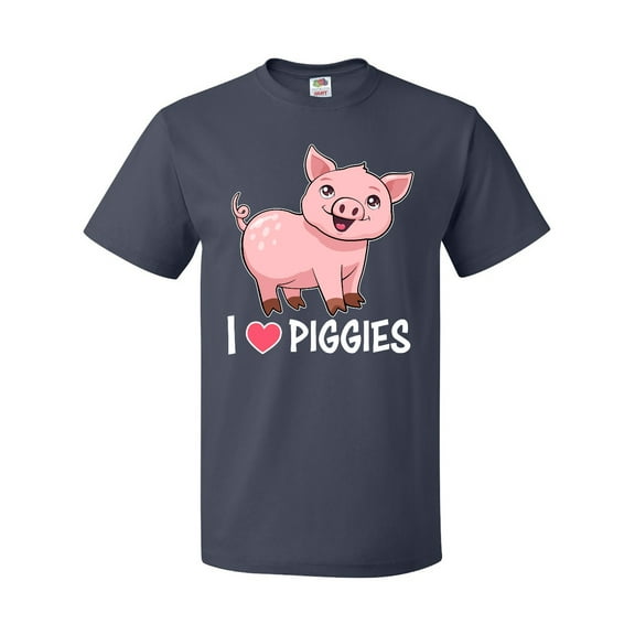 Inktastic I Love Piggies- cute pig T-Shirt