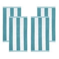 thumbnail image 4 of BNM Cabana Stripes Beach Towel, 34 x 64, Set of 4, Turquoise, 4 of 7