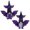 2PCS, variant on Jollyzo Halloween Purple Bat Wing Faceless Gnome Plush Decorations, 11.8" Handmade Scandinavian Swedish Tomte Elf Dolls for Kitchen, Tiered Tray and Home Décor