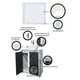 thumbnail image 4 of Gabinete De Baño Con Lavabo VARENNA Y Espejo Decorativo Decomobil, 4 of 6