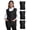 3 Pack - Black, variant on Fiykzur Unisex Cobbler Apron with 3 Pockets, Blank No-Logo for DIY,Smock Vest Apron,for Cooking,Kitchen,Garden,Cleaning,Art