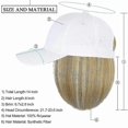 thumbnail image 5 of Adjustable Wig Cap with 14" Straight Bob Hairpiece for Women & Girls, Ash Blonde & Bleach Blonde Mix Synthetic Fiber Hair Accessory, 5 of 5
