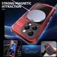 thumbnail image 3 of iPhone 16 Pro 6.3 inch Waterproof Case Compatible with MagSafe, Magnetic Waterproof Metal Full Body IP68 Underwater Case Built-in Screen Protector Military Grade Shockproof Cover, 3 of 7