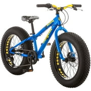 Mongoose Kong Mountain Bike, Boys, 20 inch Wheel, Blue