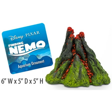 Nemo 5 Inch Aerating Volcano Resin Aquarium Ornament Walmart