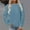 Blue#2, variant on GaThRRgYP Plus Size Tops for Women,T Shirts for Women Tops Summer,Women Long Sleeves Shirts Color Round Neck Sweatshirt Crewneck Pullover Tunic Tops Beige S