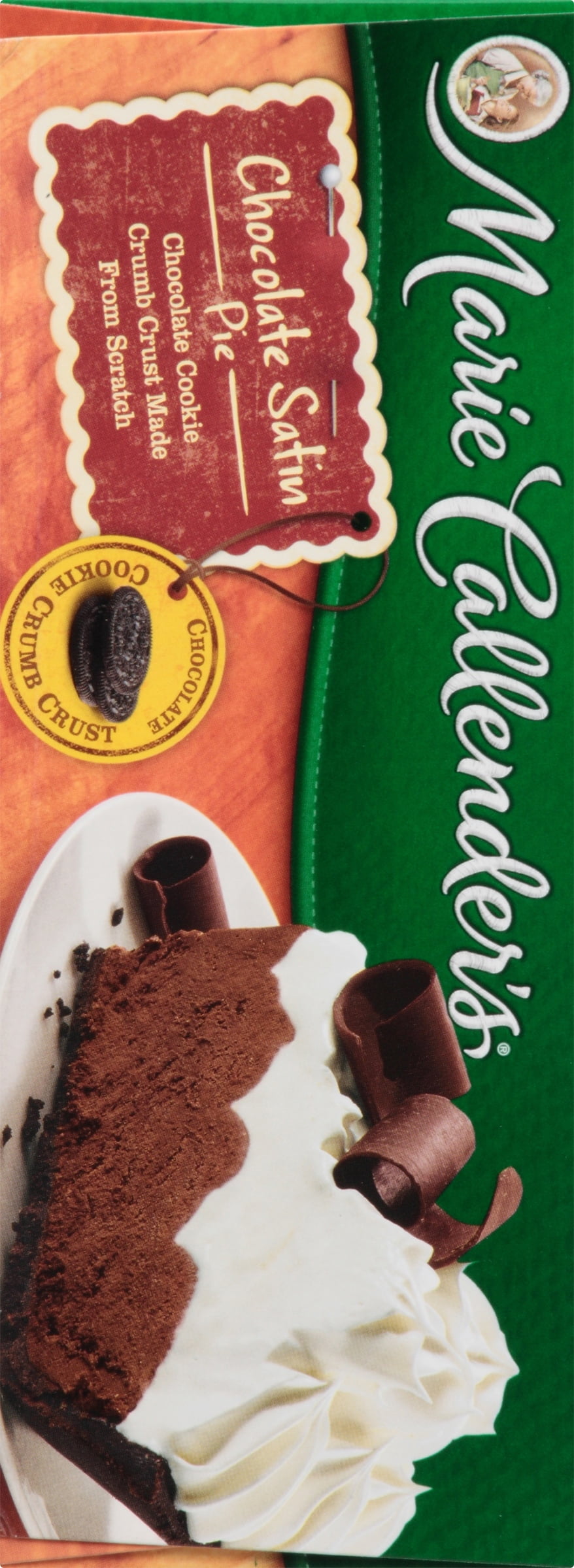 Marie Callender's Frozen Pie Dessert, Chocolate Satin, 28 Ounce