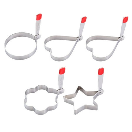 

5pcs Stainless Steel Omelette Molding Omelette Mold Omelette Cooking Tools