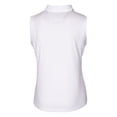 thumbnail image 3 of Women's Cutter & Buck White Colorado Rockies Americana Logo DryTec Forge Stretch Sleeveless Polo, 3 of 3