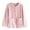 W9-Pink, variant on Textilo Women's Flannel Bed Jackets Long Sleeve Button Down V Neck Jacket with Pockets Fuzzy Fleece Jacket Coat Cozy Soft Lounge Warm Fall Winter 2026 Outerwear,Pink L
