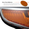 thumbnail image 4 of AKKON - For 2011-15 Ford Explorer Passenger Side Only Projector Headlight Assembly Chrome Housing Clear Lens, 4 of 6